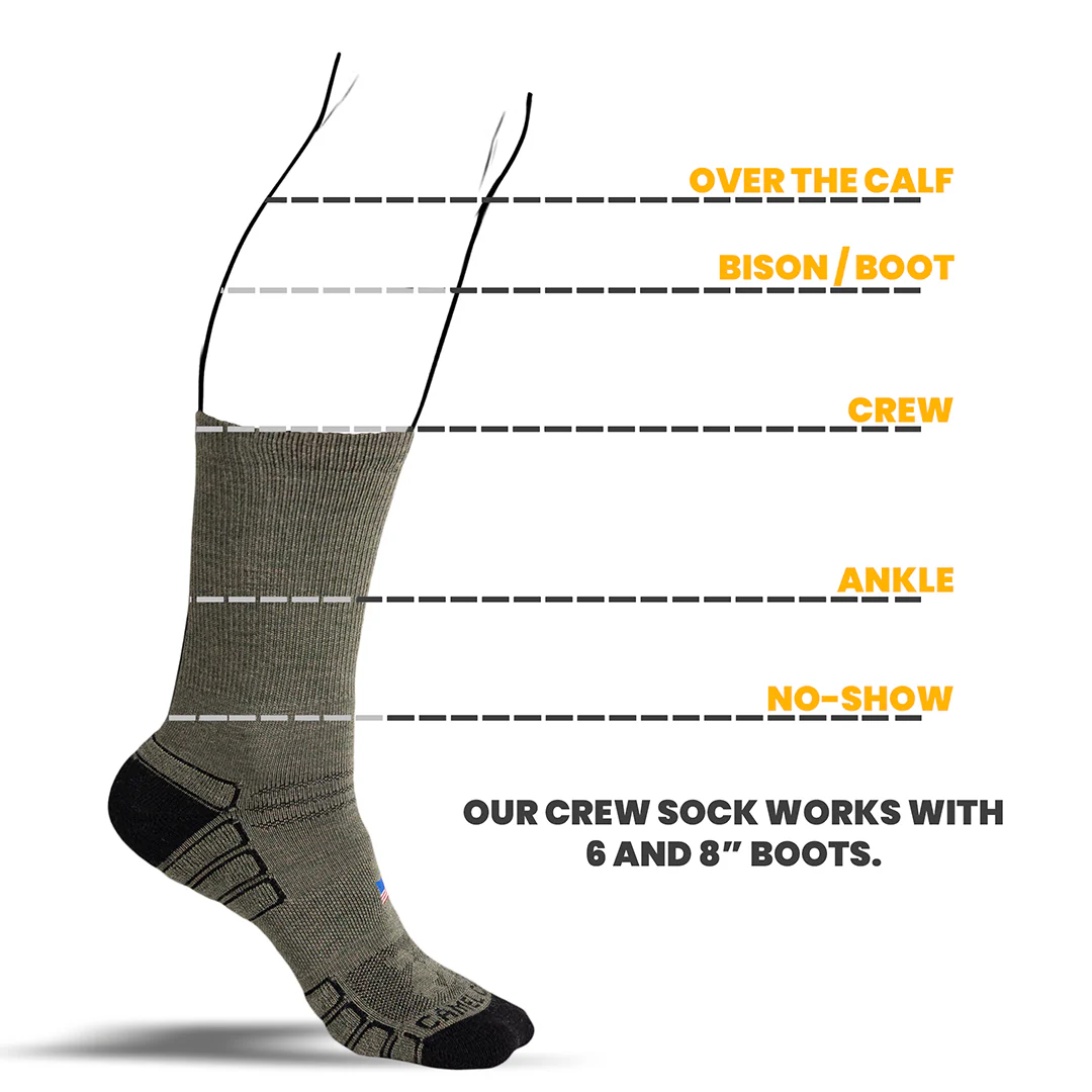 Crew Wool Work Sock - Image 32