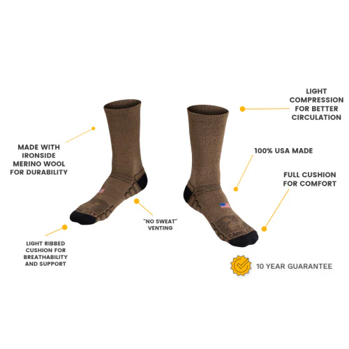 Crew Wool Work Sock - Image 35