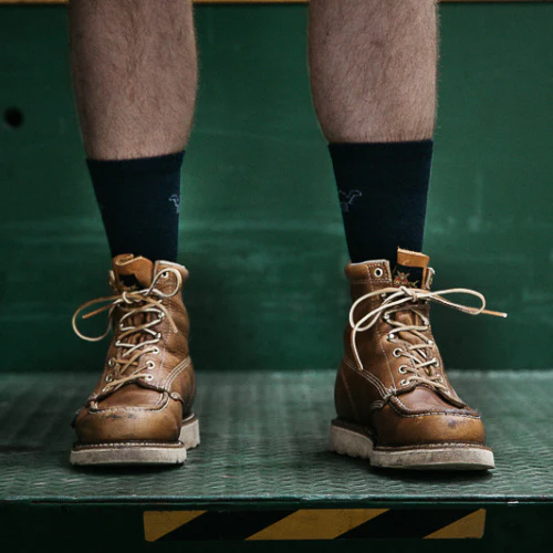 Crew Wool Work Sock - Image 4
