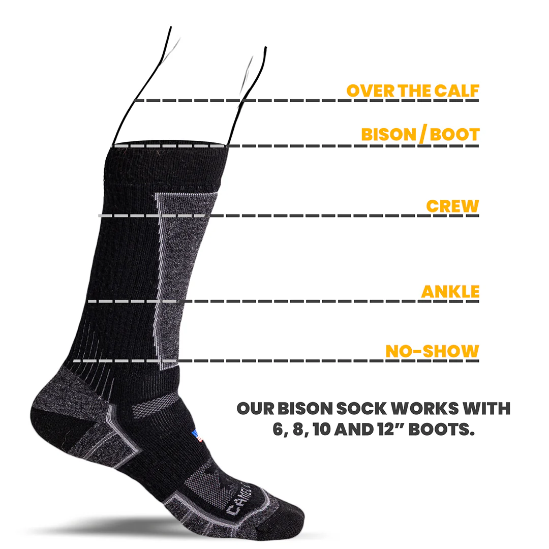 Heavy Bison Work Sock - Image 8