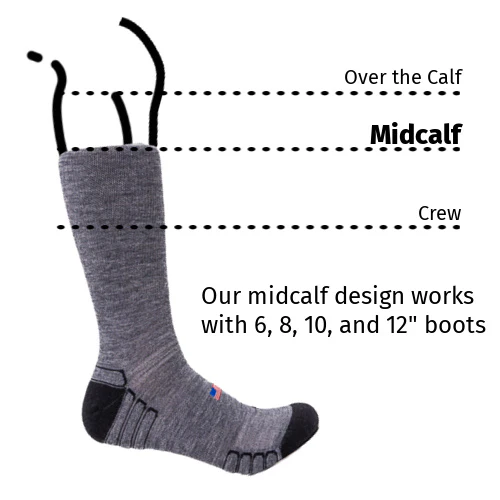 Boot Wool Work Sock - Image 15
