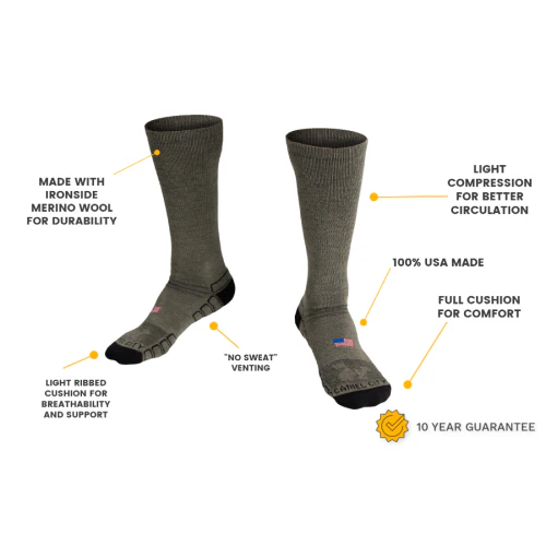 Boot Wool Work Sock - Image 20