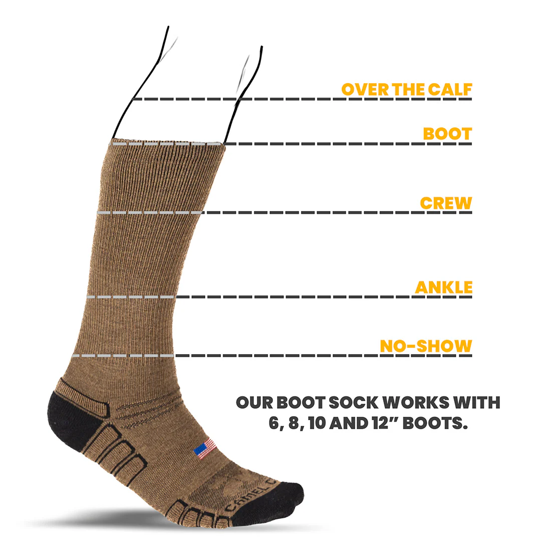Boot Wool Work Sock - Image 32