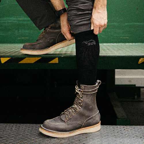 Over the Calf Wool Work Sock - Image 6